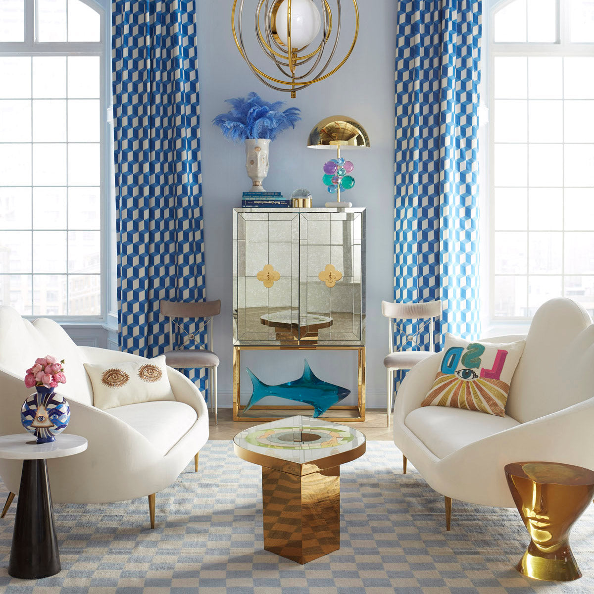 Table basse Harlequin Eye