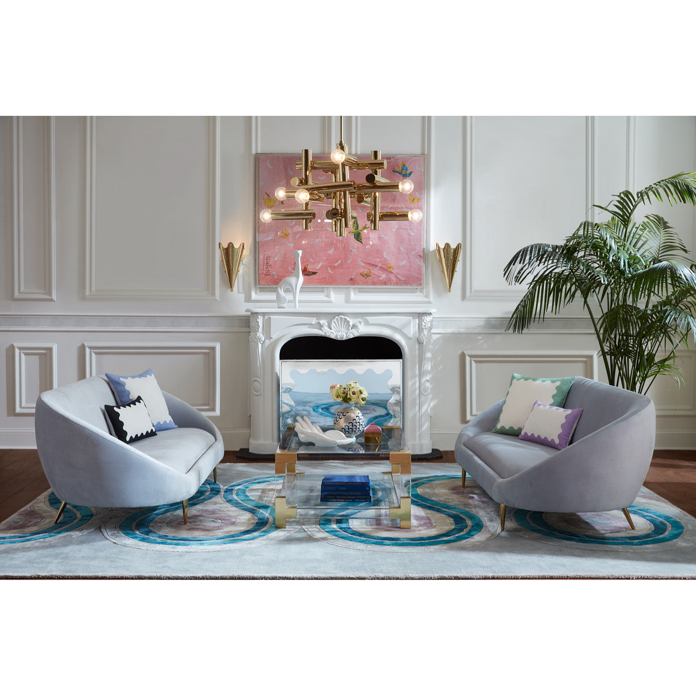 Tapis touffeté à la main Milano