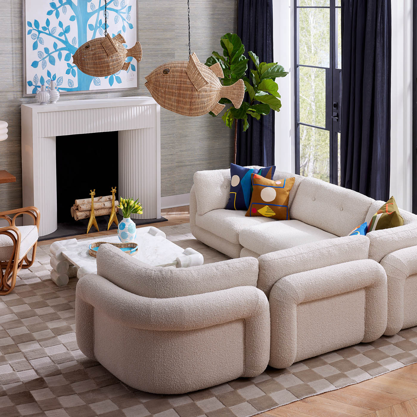 Coussin Monterey Shapes