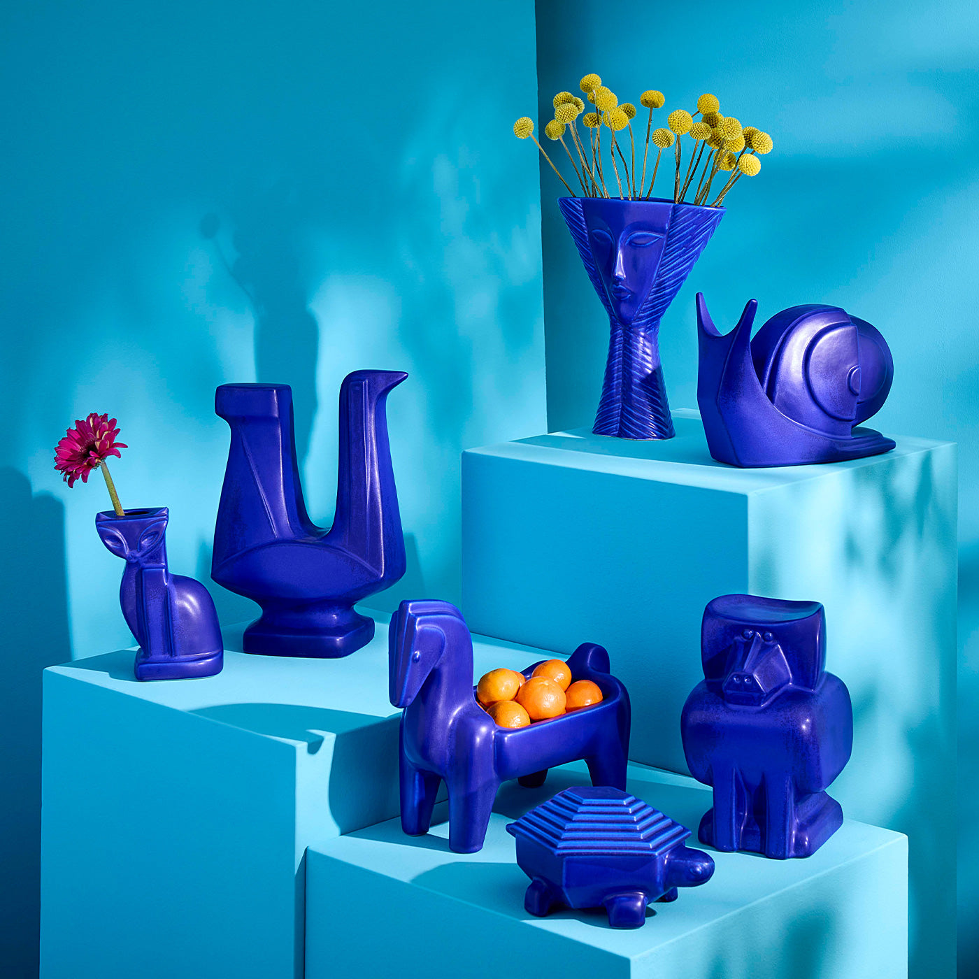 Vase Cobalt Lady