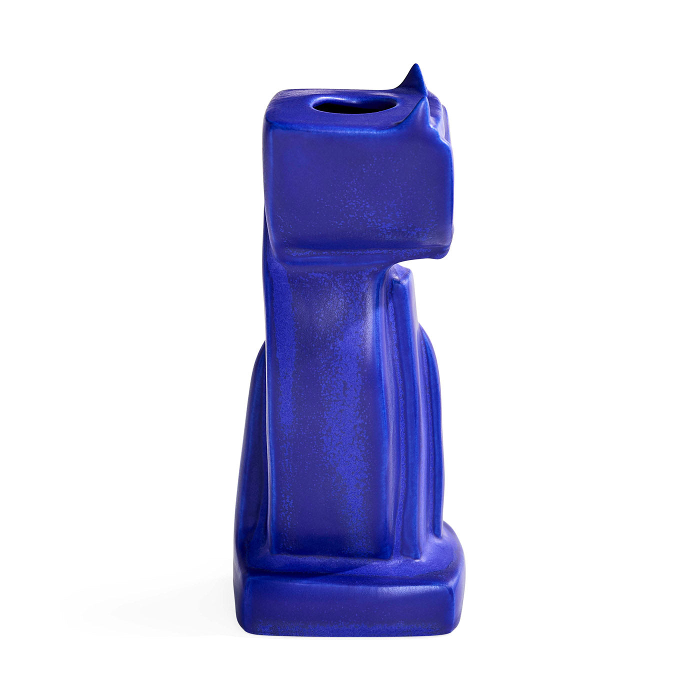 Vase Chat Cobalt