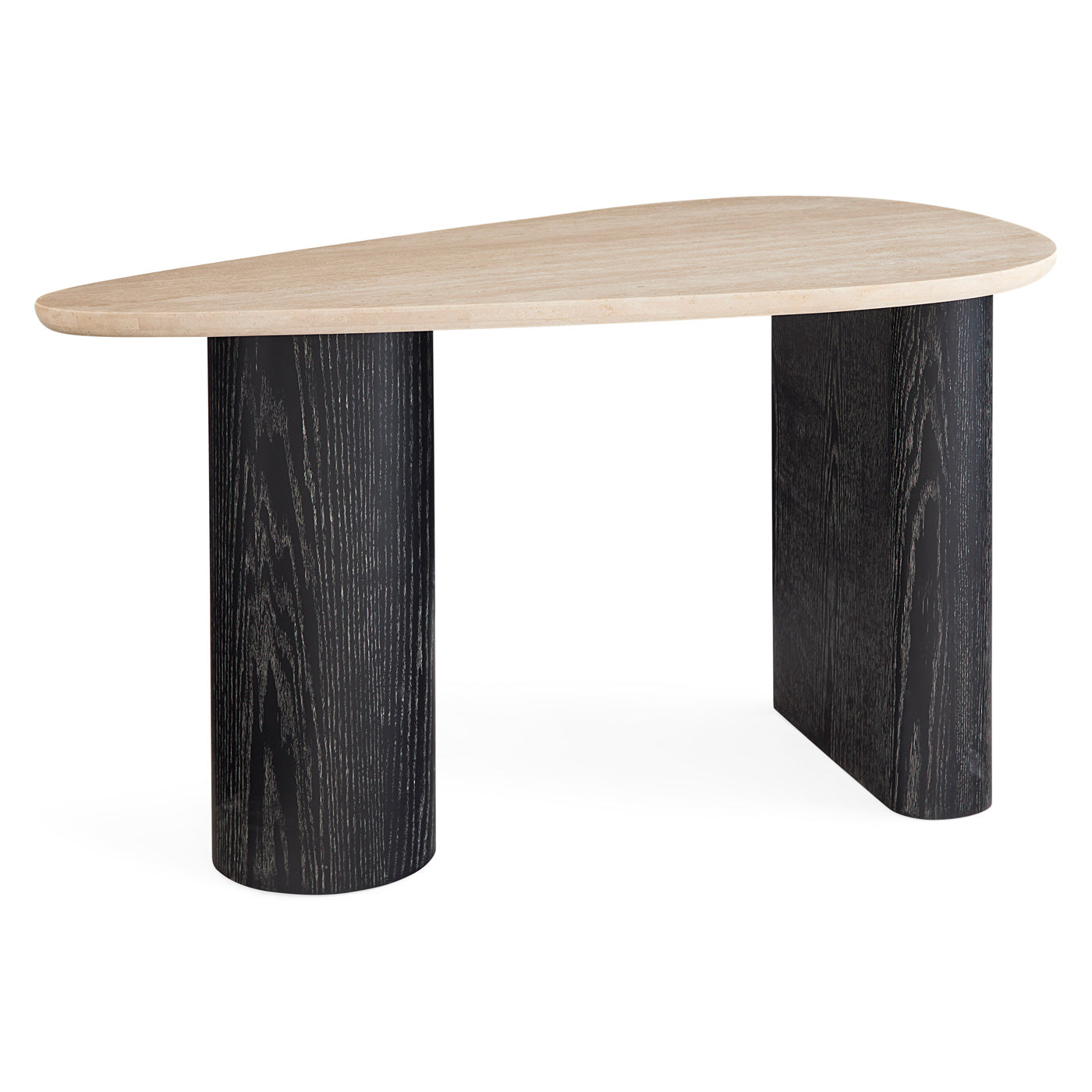 Bureau en travertin Oeuf