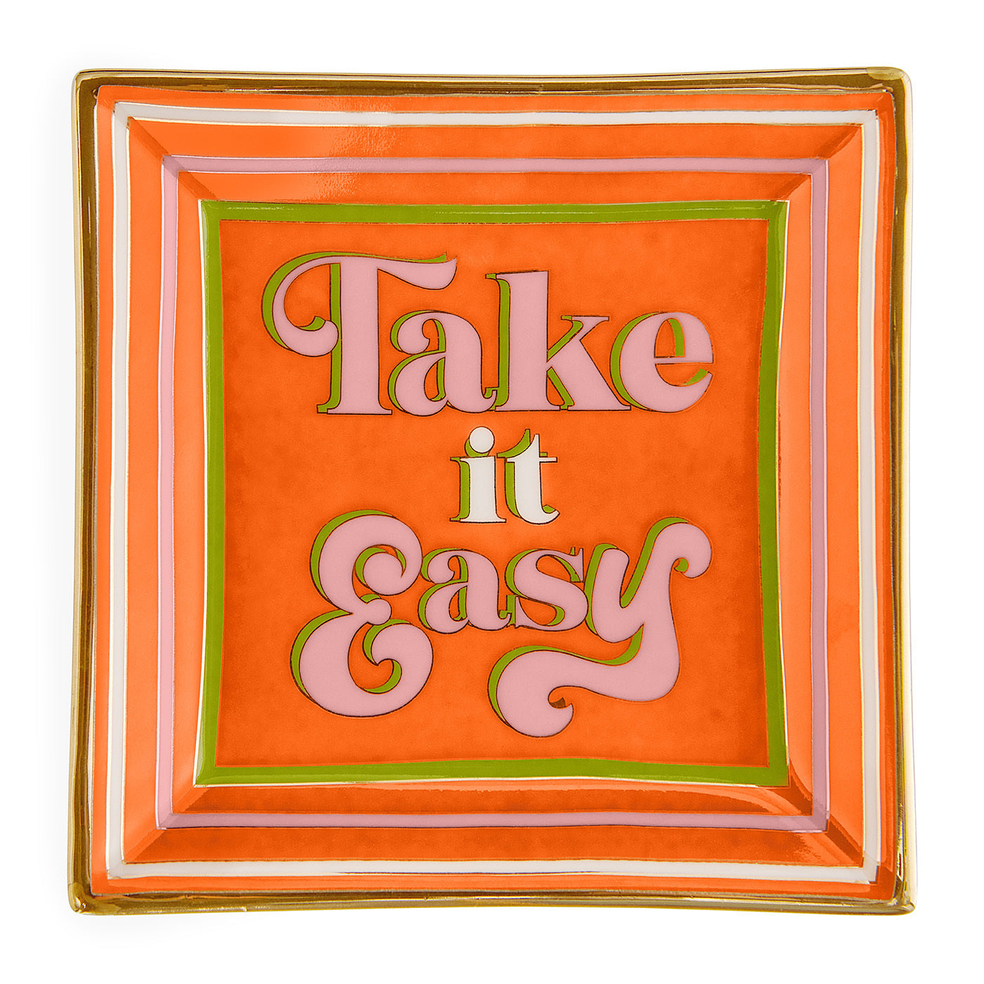 Plateau carré Take It Easy