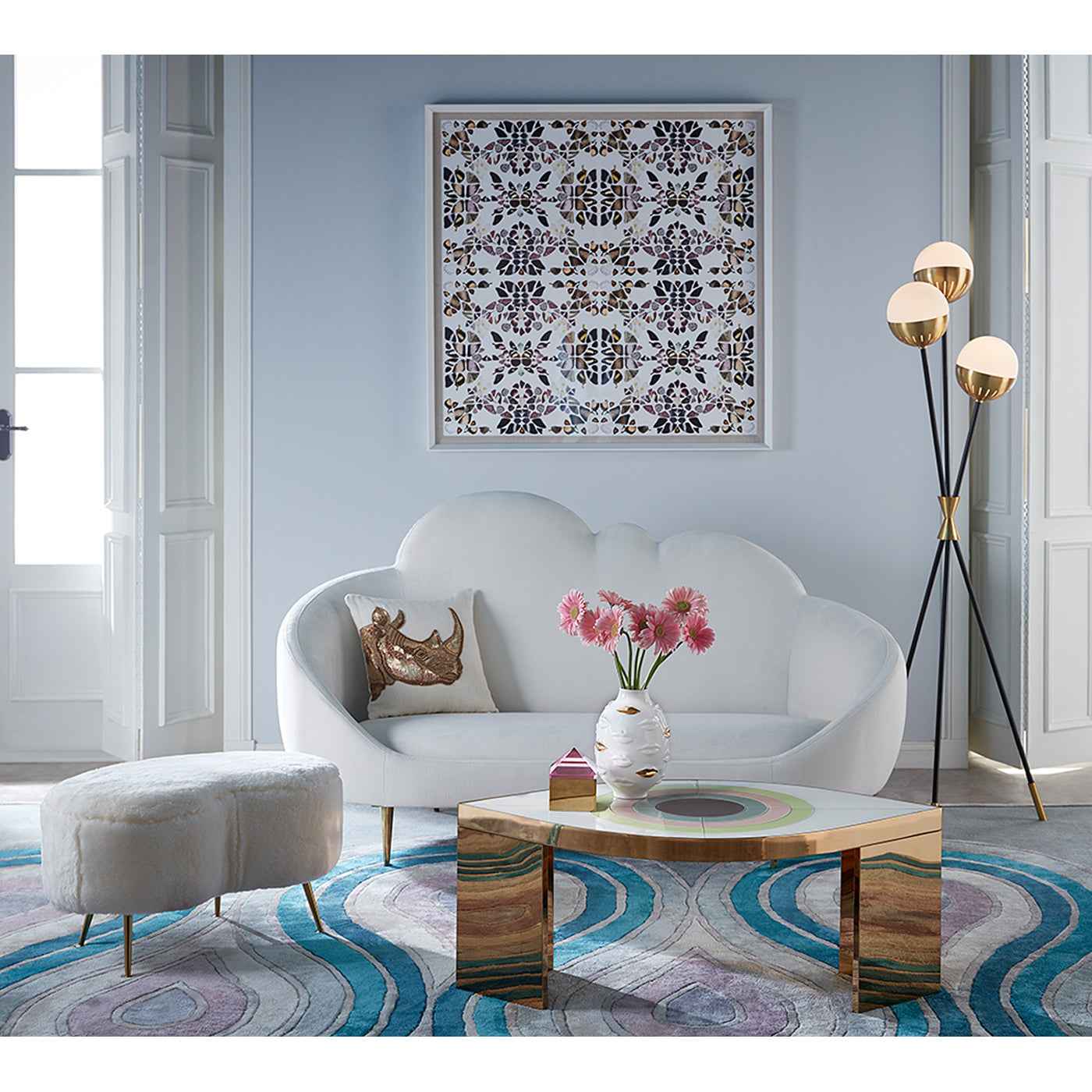 Table basse Harlequin Eye