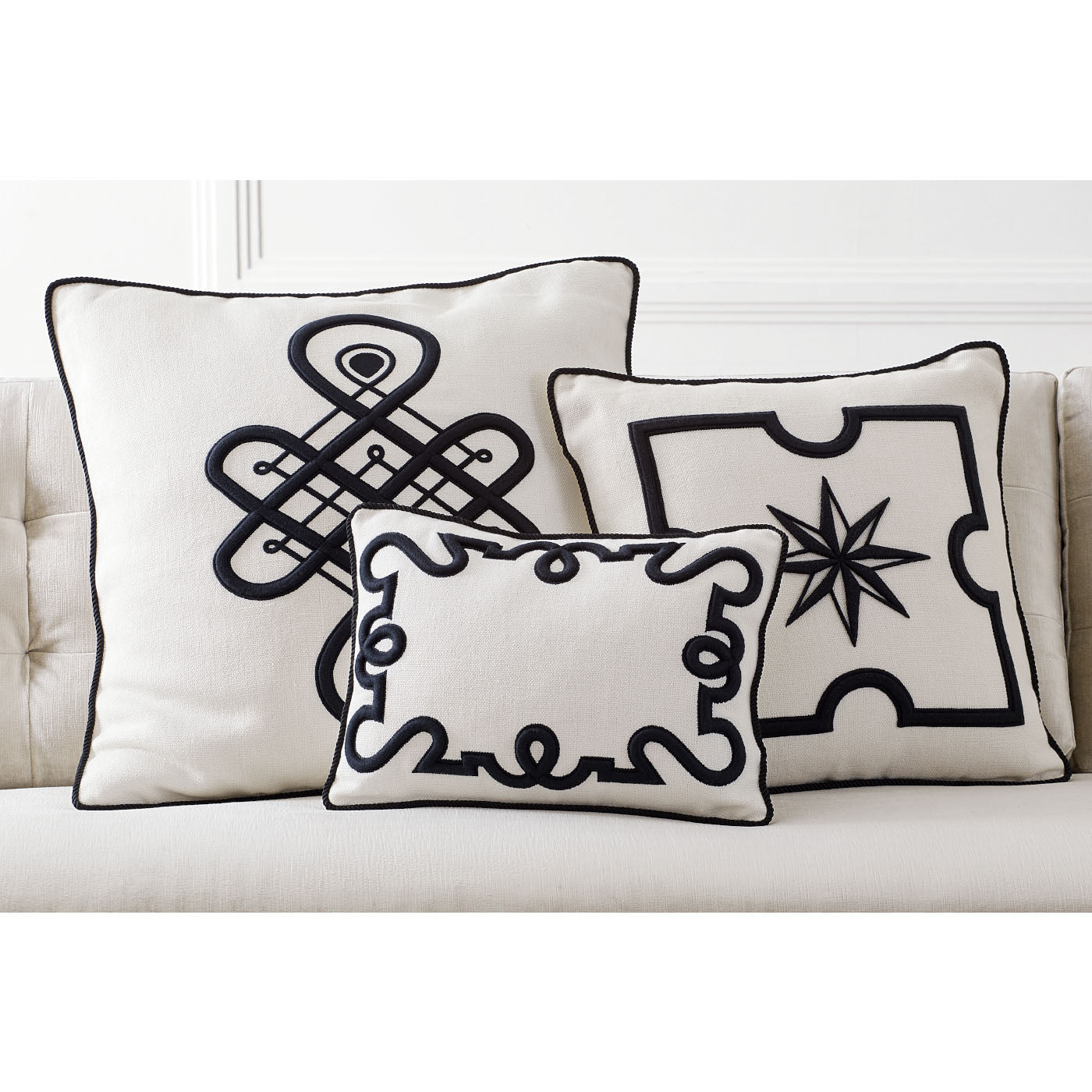 Coussin Emblème Maxime