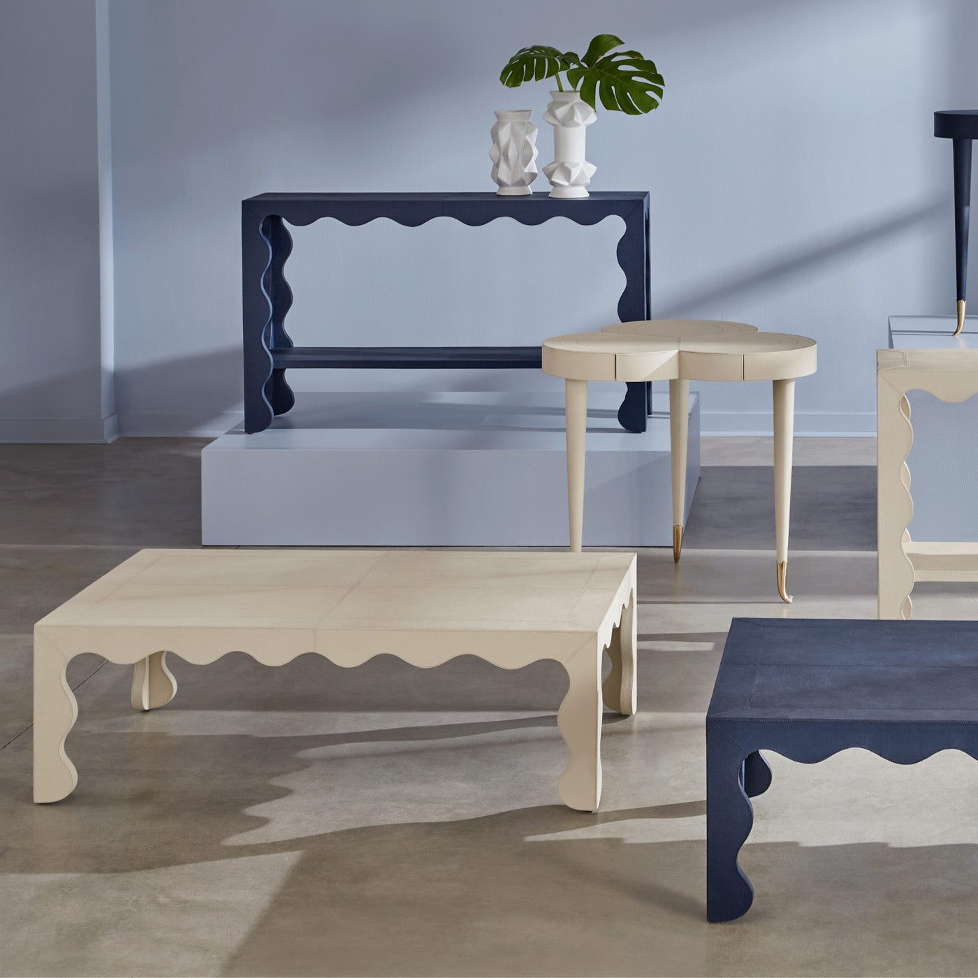 Console en cuir Flow 52