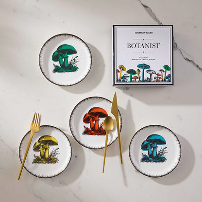 Ensemble d'assiettes à canapé Botanist
