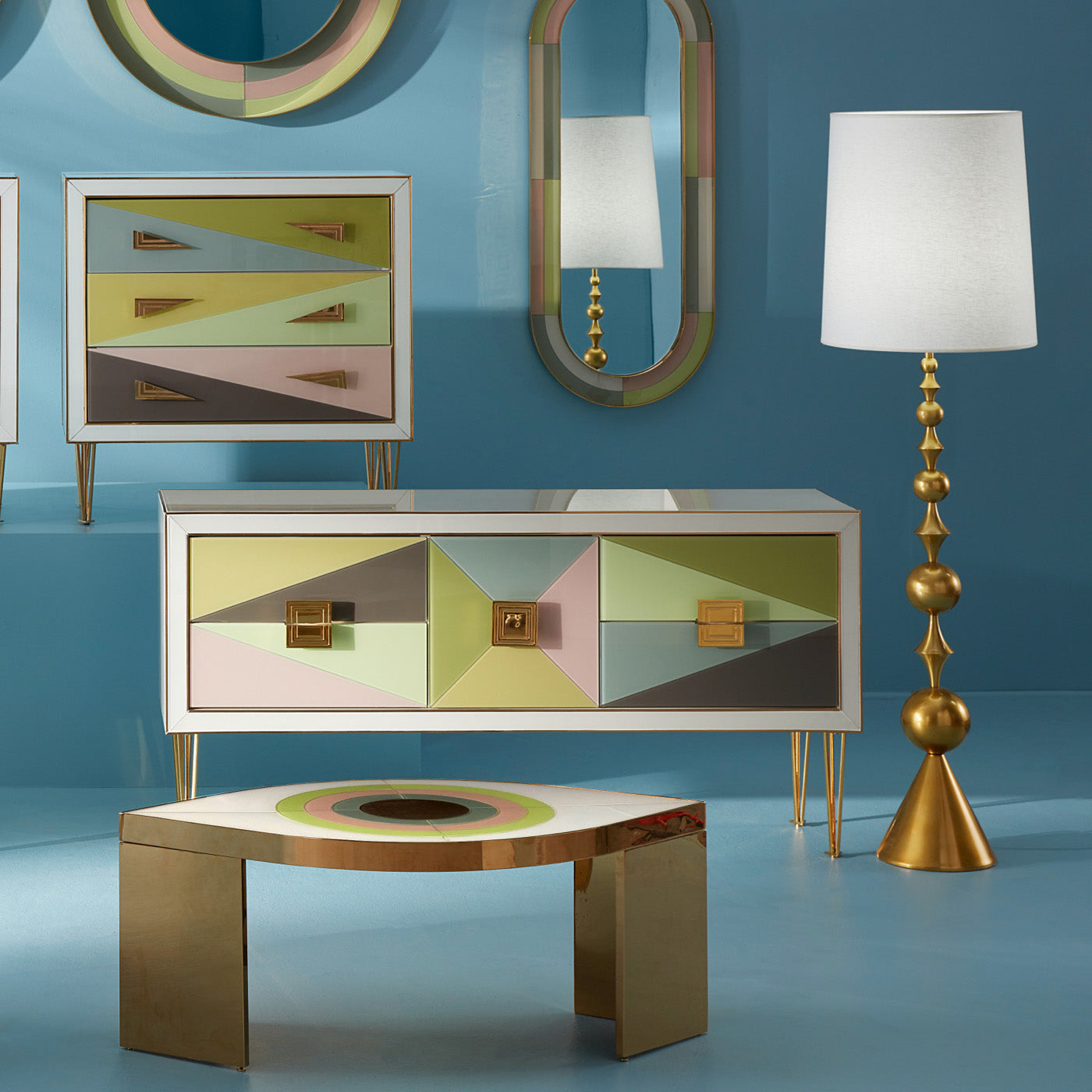 Table basse Harlequin Eye