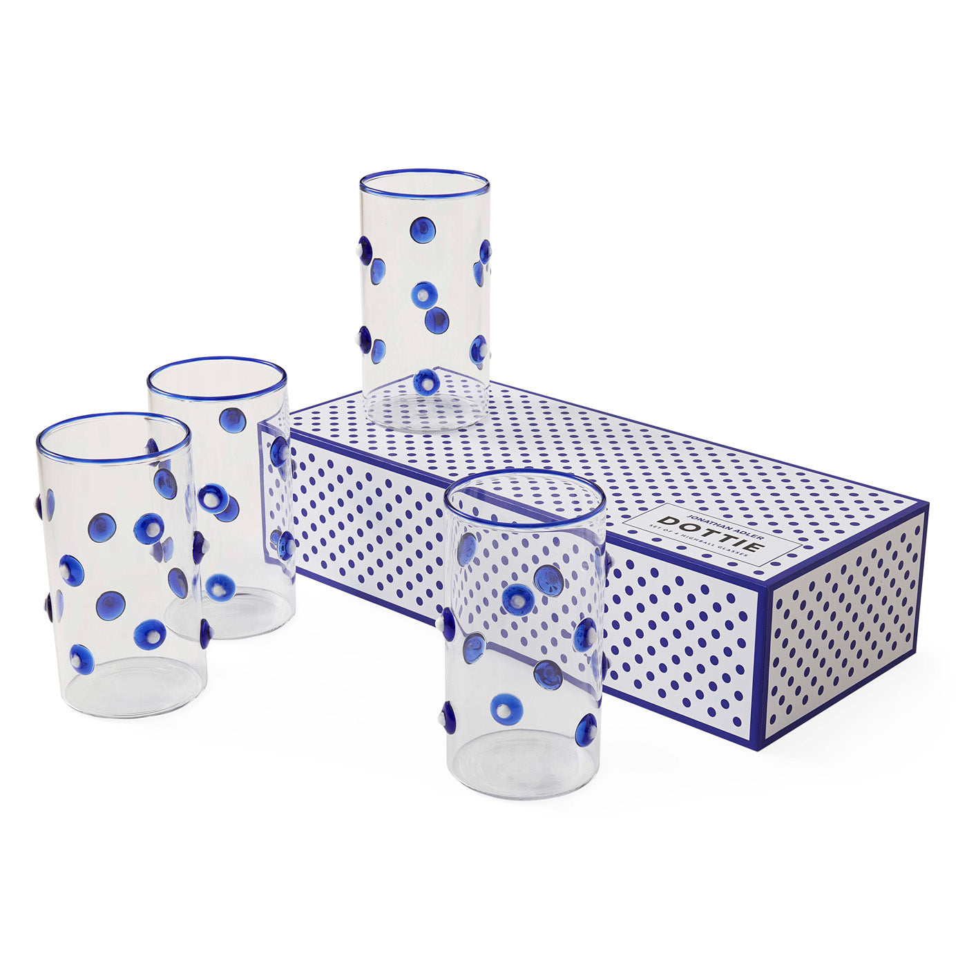 Ensemble de verres à whisky Dottie