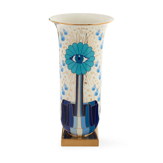 Grand vase évasé de pharmacien
