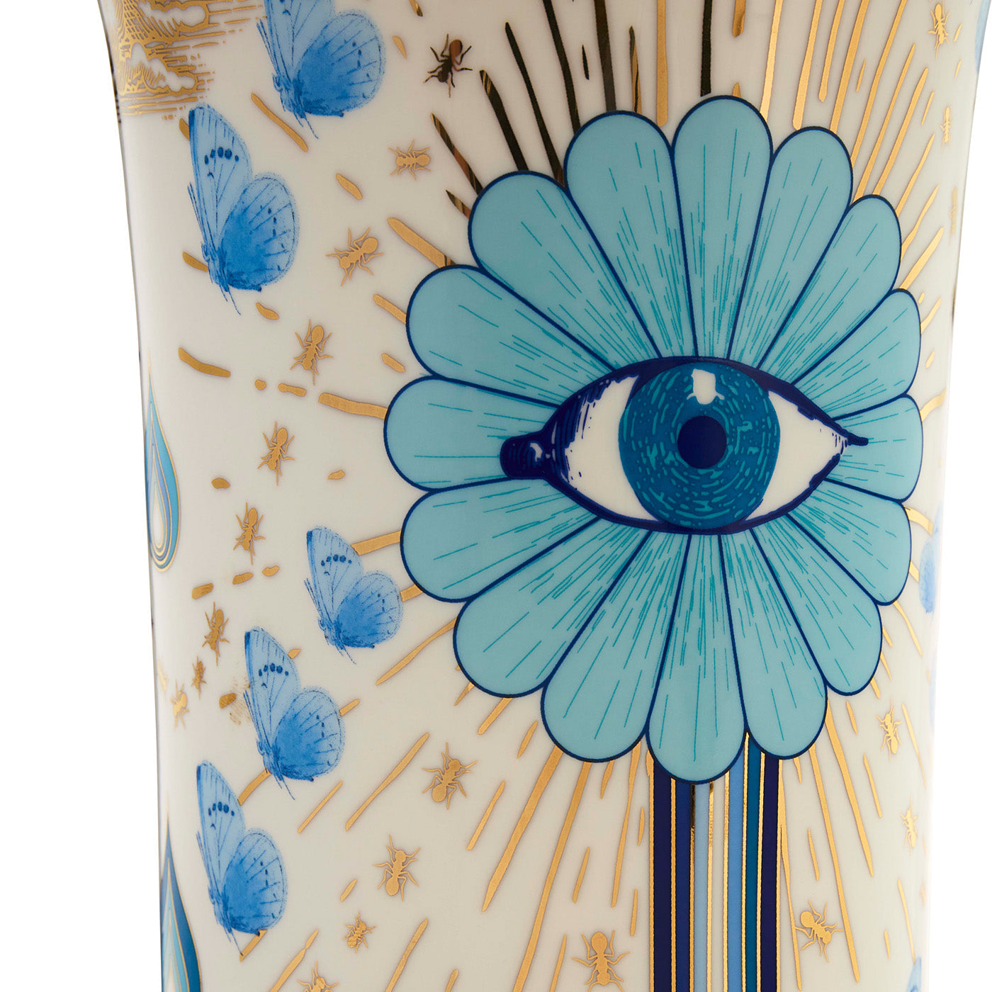 Grand vase évasé de pharmacien