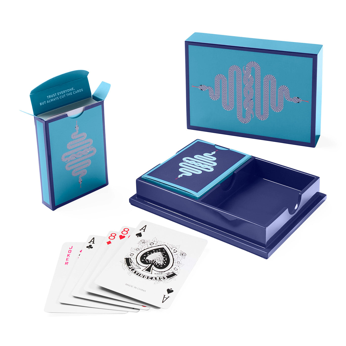 Coffret de cartes laquées Eden