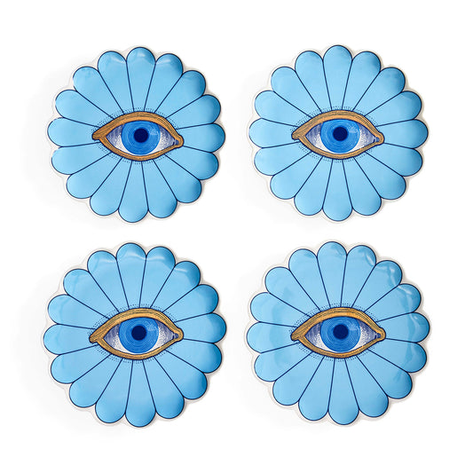 Ensemble d'assiettes Fleur Canapé