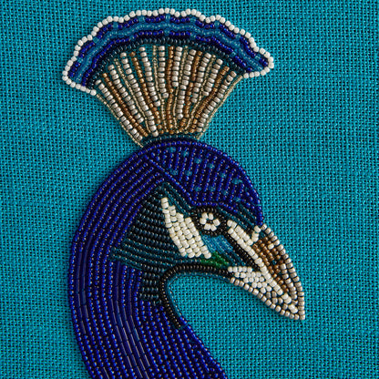 Art perlé de paon