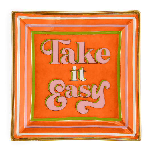 Plateau carré Take It Easy